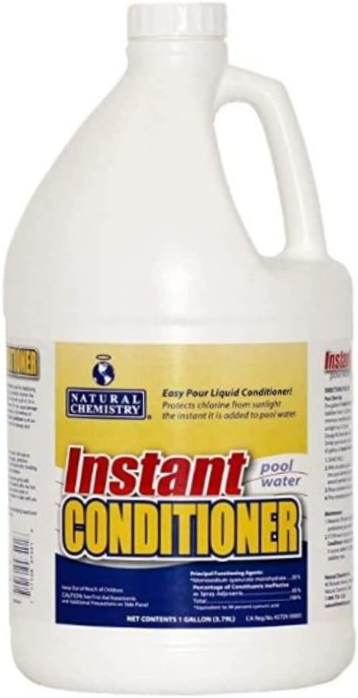 Natural Chemistry Instant Pool Water Conditioner (1 Gallon)