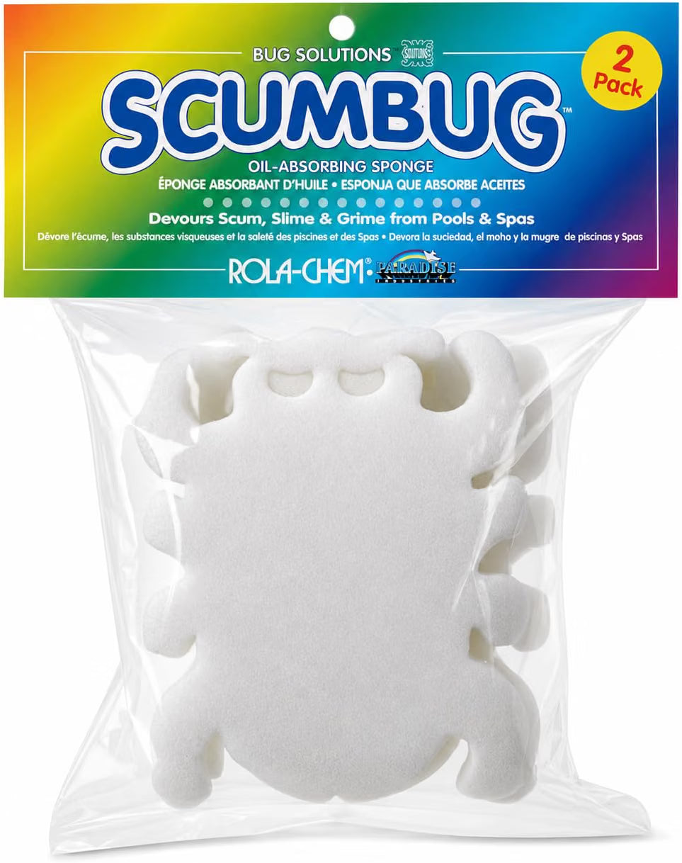 Rola-Chem Scumbug Hot Tub Scum Absorber 2 Pack