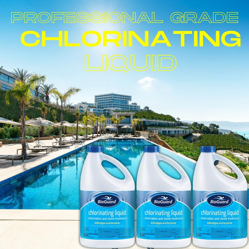 BioGuard Chlorinating Liquid Shock (1 Gallon)