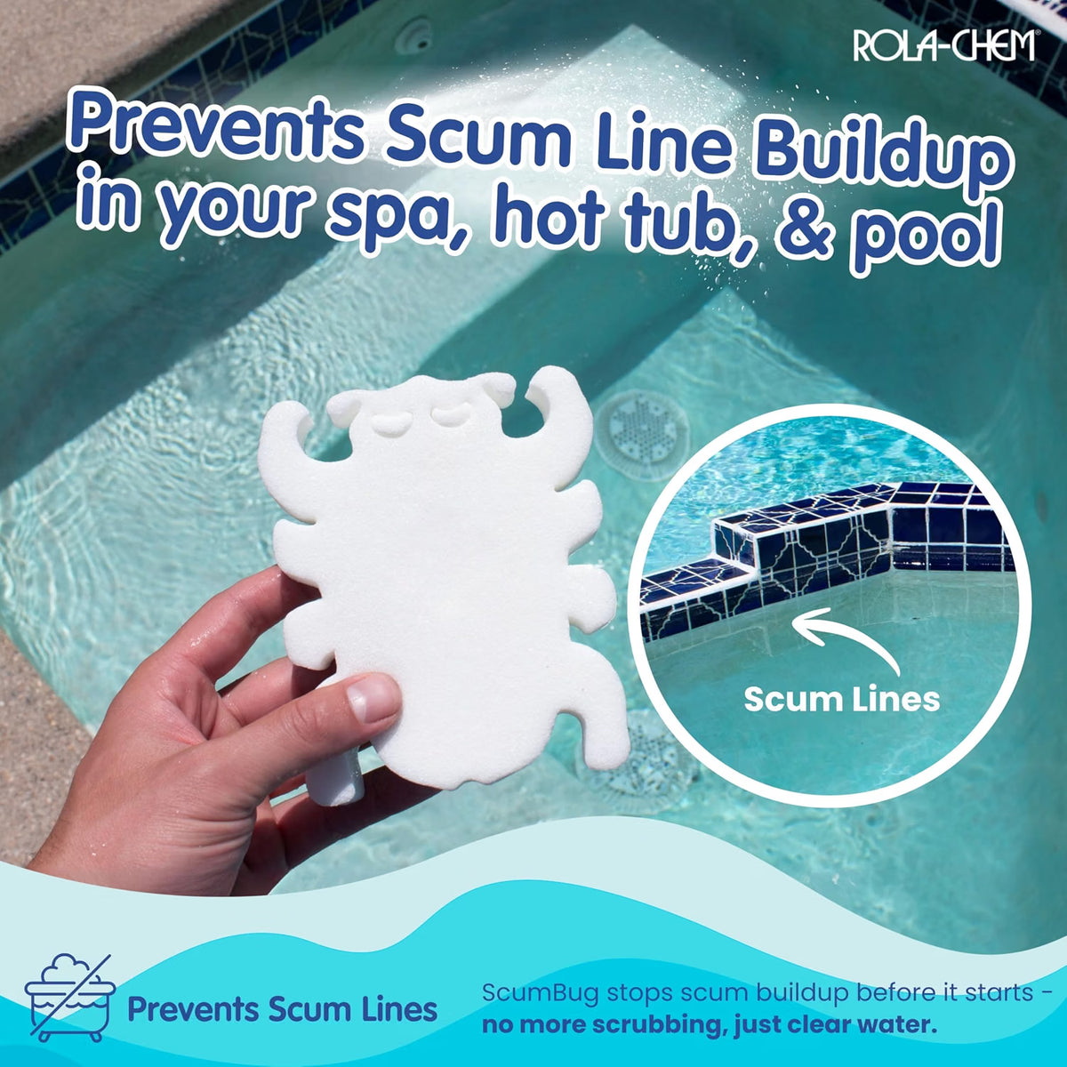 Rola-Chem Scumbug Hot Tub Scum Absorber 2 Pack