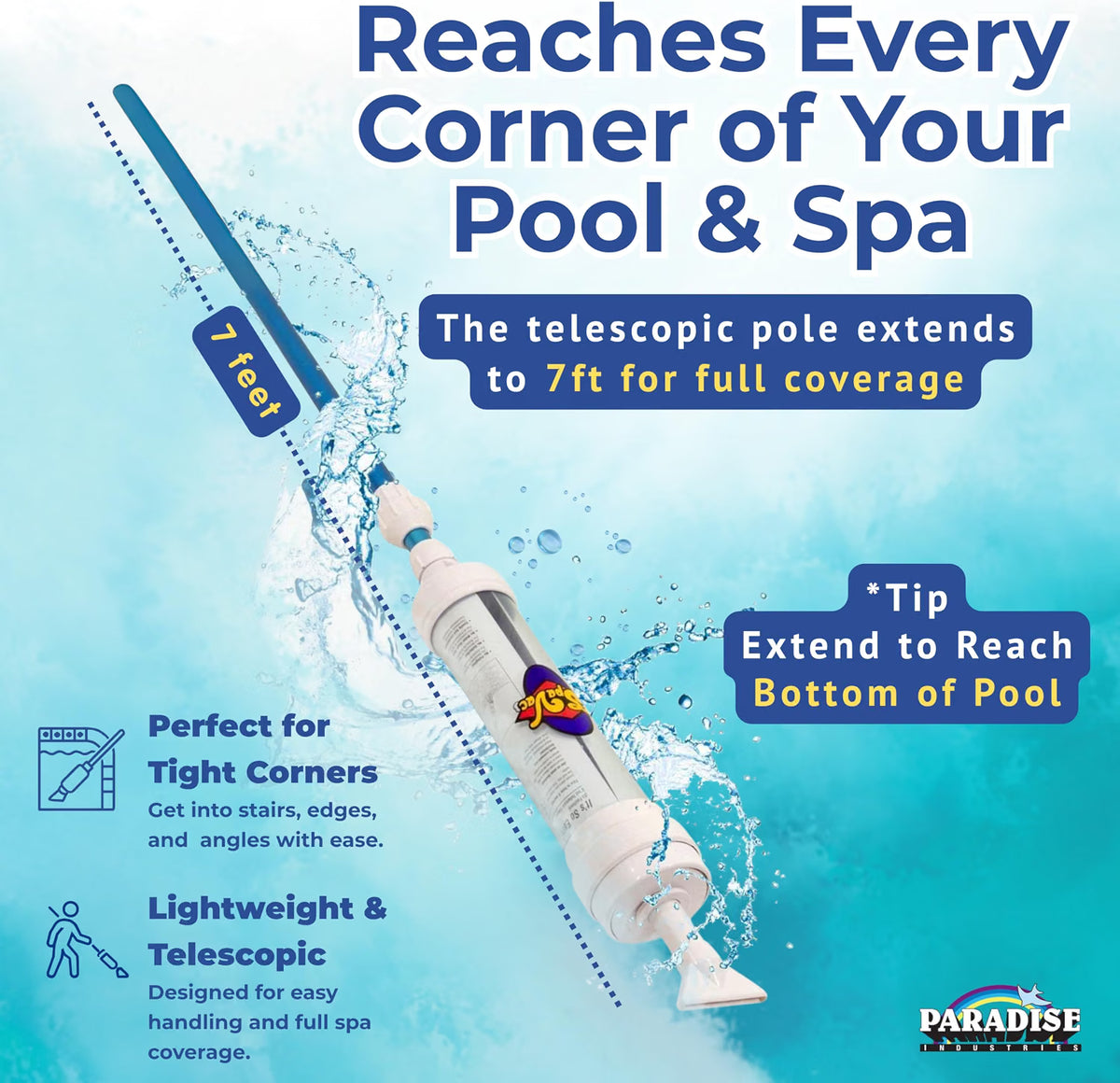 Rola-Chem 6250 Paradise Power Spa Vacuum
