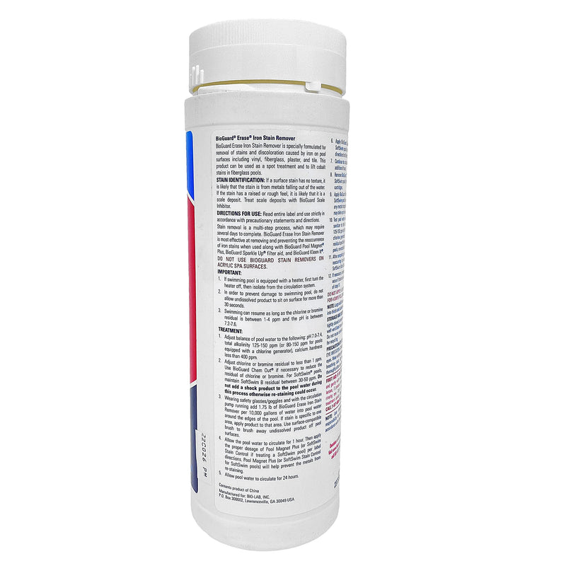 BioGuard Erase Iron Stain Remover, 1.75 lb, Single Pack
