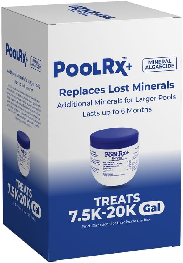 PoolRx+Blue/White Booster (7.5K - 20K Gallons)