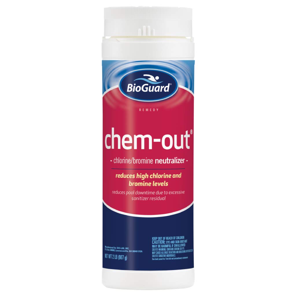 BioGuard ChemOut Chlorine & Bromine Neutralizer, 2 lb, Single Pack