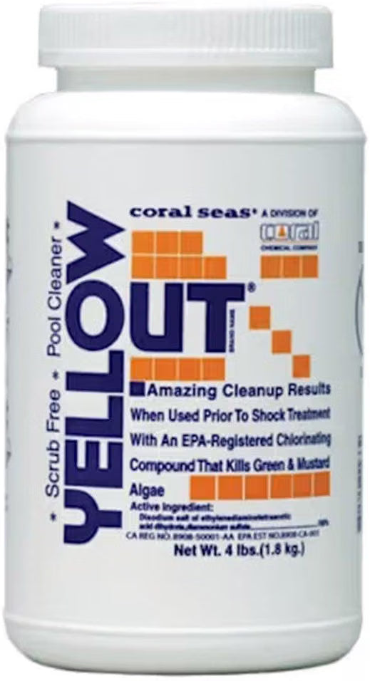 Coral Seas Yellow Out 4lb