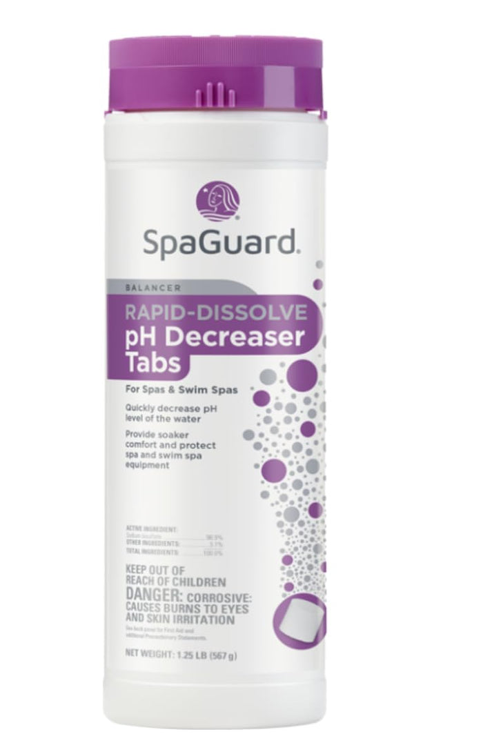 SpaGuard Rapid-Dissolve pH Decreaser Tabs (1.25lb)