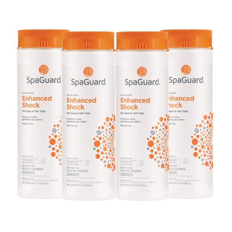 SpaGuard Enhanced Shock, 2 lb, 4 Pack