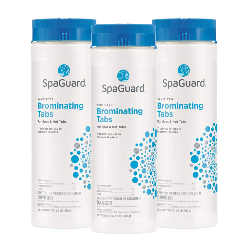 SpaGuard Brominating Tablets, 1.5 lb, 3 Pack