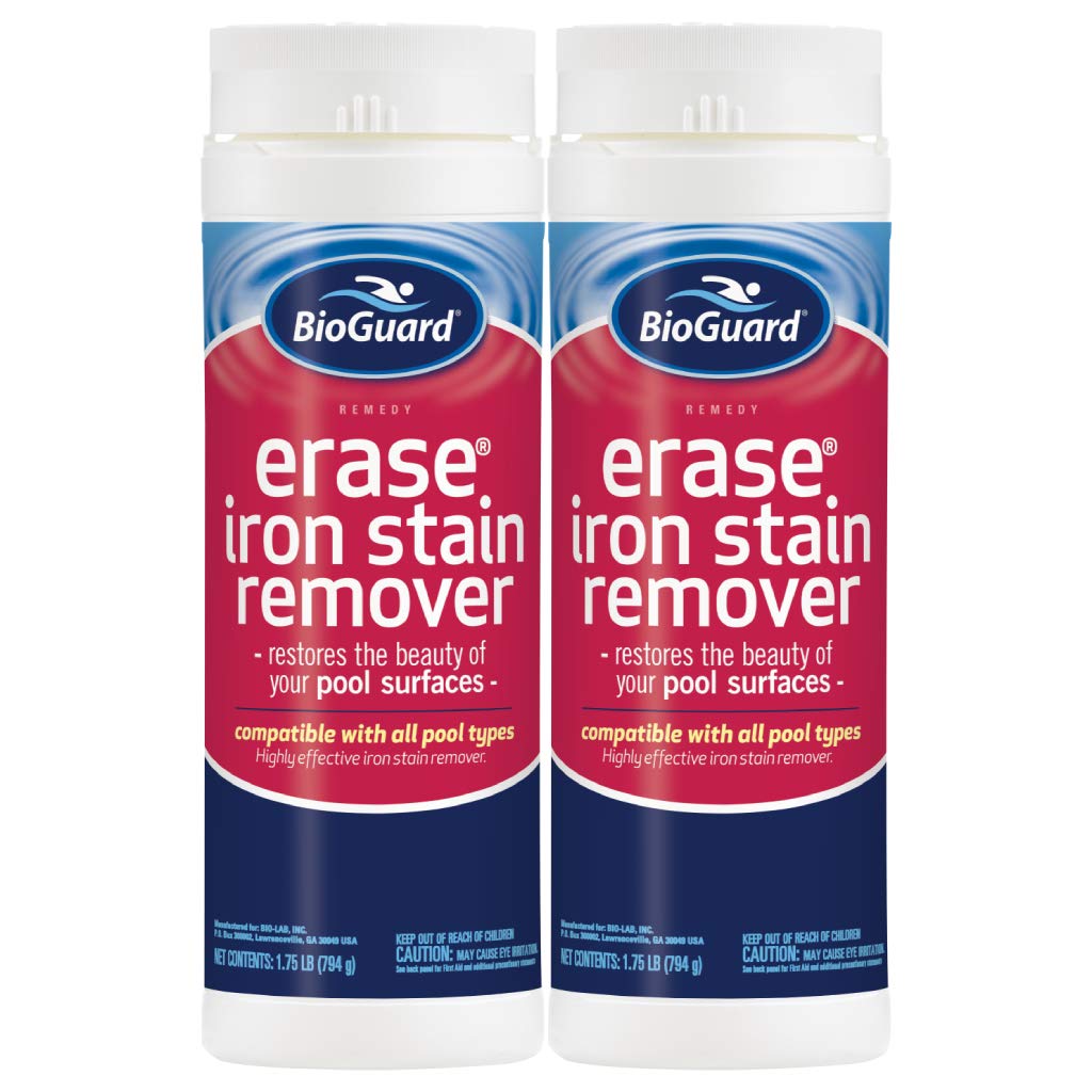 BioGuard Erase Iron Stain Remover, 1.75 lb, 2 Pack