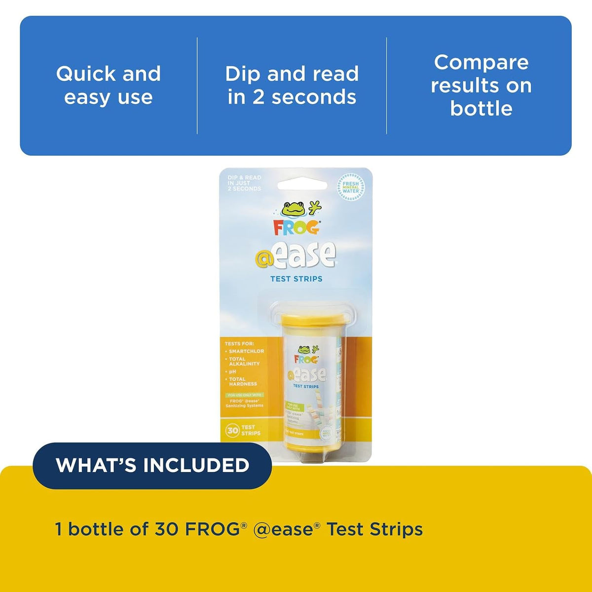 FROG @ease Test Strips 30/ Bottle