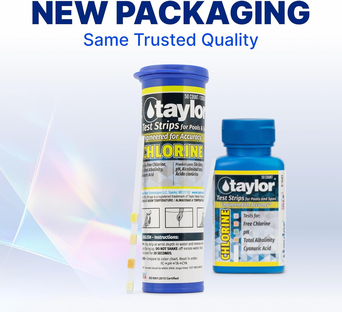 Taylor S-1401, Chlorine Test Strips (50 Count)