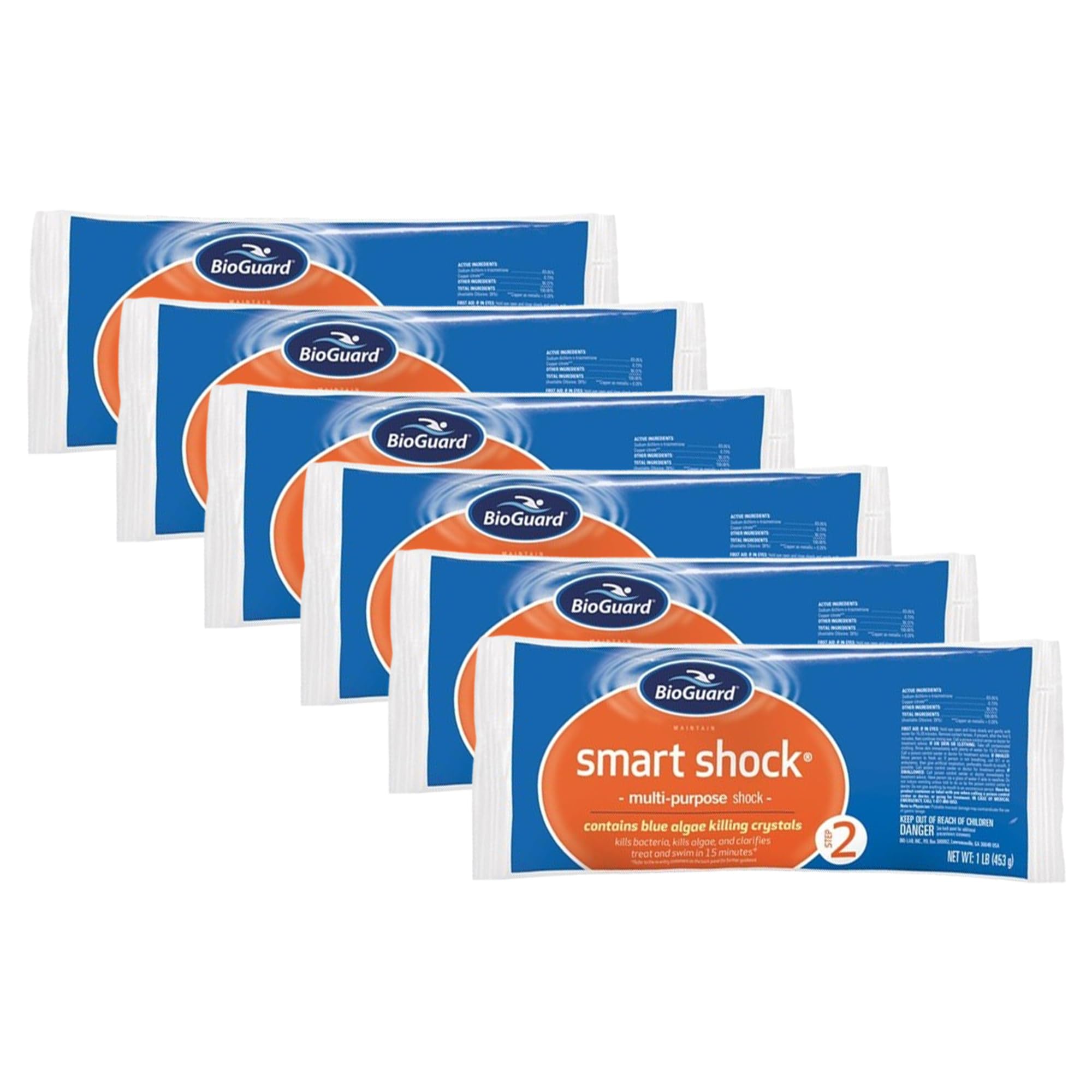 BioGuard Smart Shock, 1 lb, 6 Pack