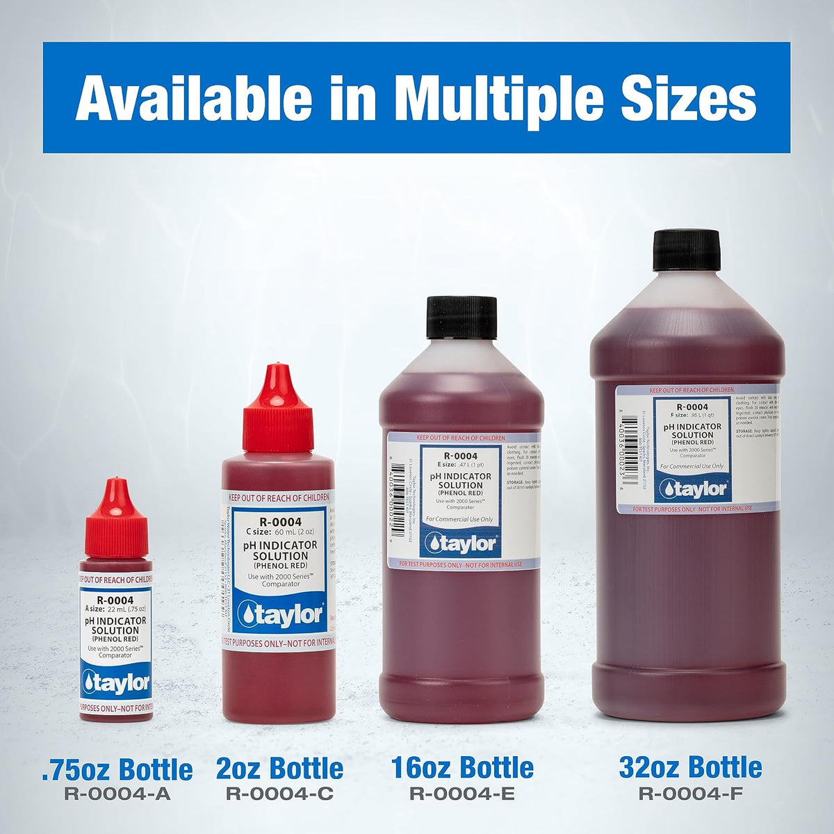 Taylor R-0004, pH Indicator Solution #4