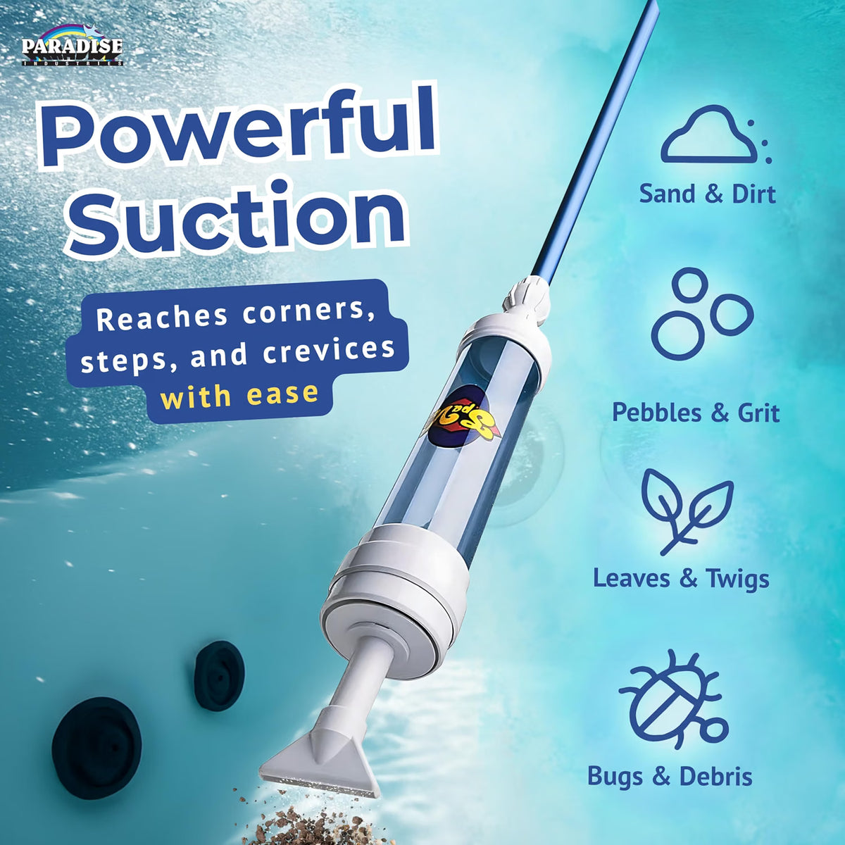 Rola-Chem 6250 Paradise Power Spa Vacuum