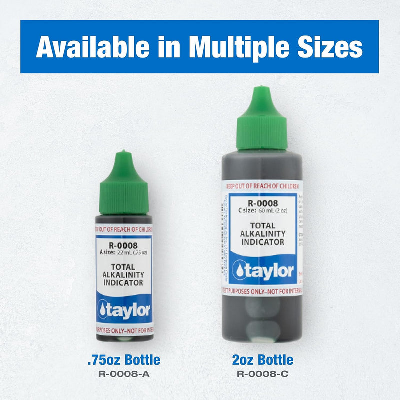 Taylor R-0008, Total Alkalinity Indicator