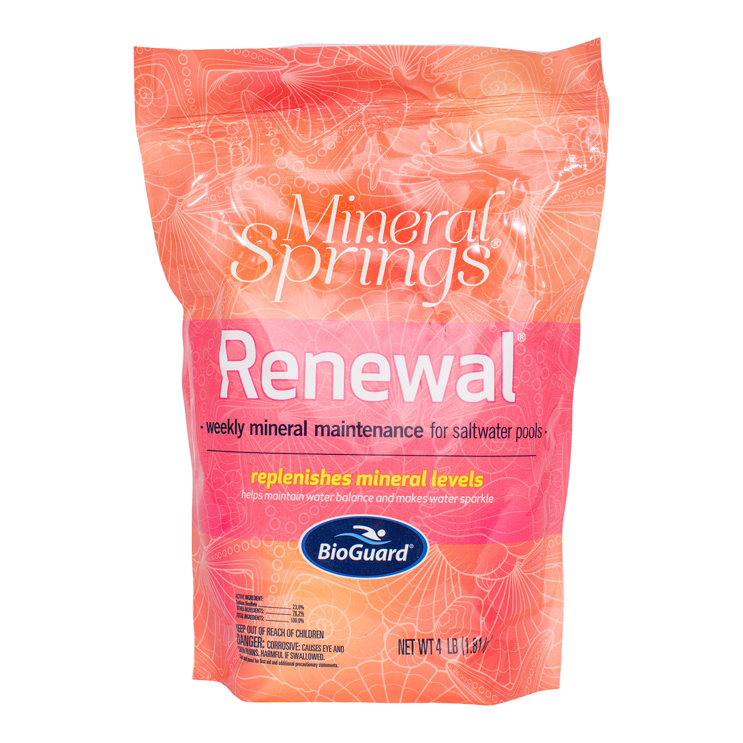 BioGuard Mineral Springs Renewal, 4 lb, Pack of 6